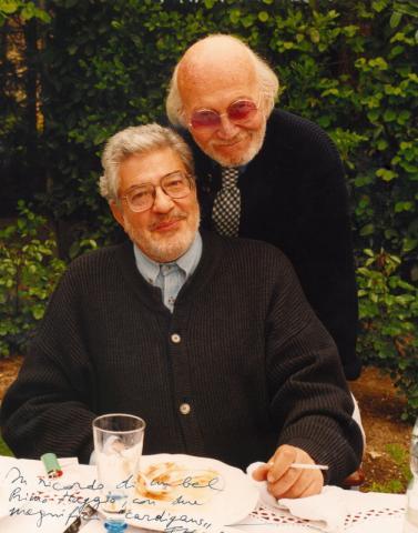 Armando Trovajoli e Ettore Scola_Archivio Mariapaola Trovajoli