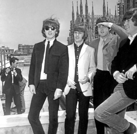 I Beatles a Milano. Milano 24 giugno 1965 - Archivi Farabola