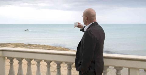 LUCA ZINGARETTI IL COMMISSARIO MONTALBANO REGIA ALBERTO SIRONI DAL 1999 FOTO DUCCIO GIORDANO