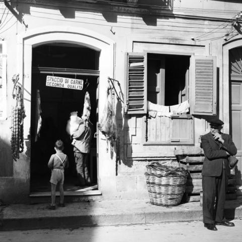 Macelleria. Sora 1960. Farabola