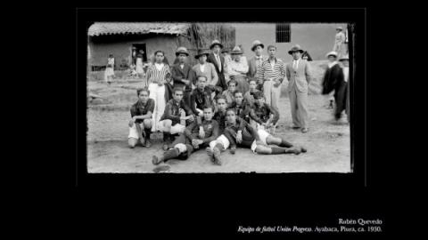 Rubén Quevedo Equipo de fútbol Unión Progreso Ayabaca, Piura, ca1930