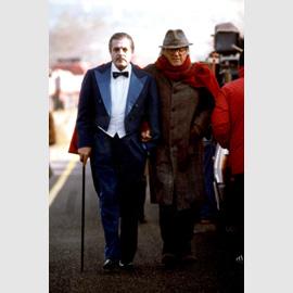 Dal film L??intervista, Fotografo di scena Emilio Lari, Regia Federico Fellini, Prod. Academy Pictures, 1987