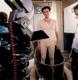 Dal film le vie del signore sono finite, Fotografo di scena Mario Tursi, Regia Massimo Troisi, Prod. Esterno Mediterraneo, 1987