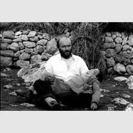 Dal film Padre ?? Padrone, Fotografo di scena Umberto Montiroli , Regia Paolo e Vittorio Taviani, Prod. Cidif, 1977