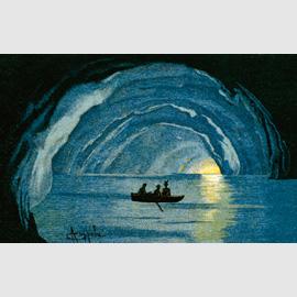 Cartolina della Grotta Azzurra ©all right reserved