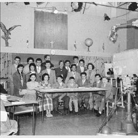 Telescuola 1959, Gino Amore Cavallari/Archivio Rai Teche