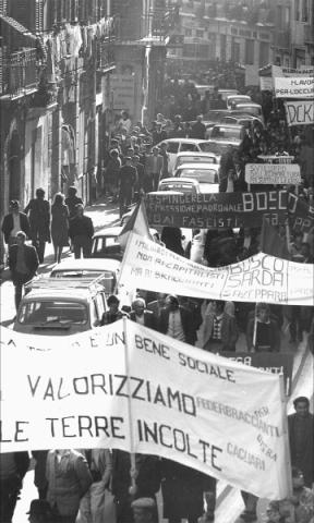 Manifestazione a Cagliari